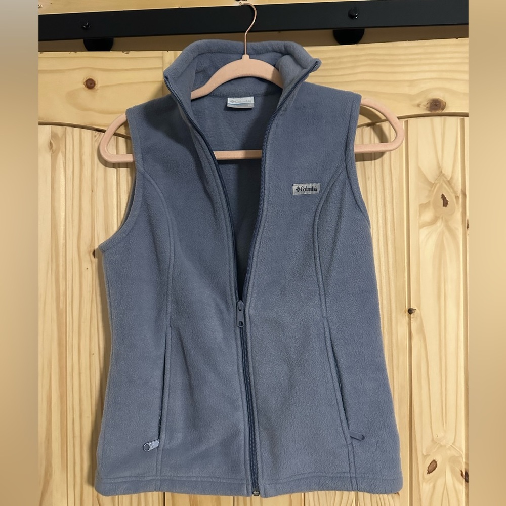 Columbia fleece vest lilac XS